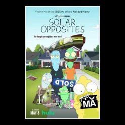 RARE-T Solar Opposites Script Limited Signature Edition Studio Licensed Custom Frame 22 RARE-T Solar Opposites Script Limited Signature Edition Studio Licensed Custom Frame