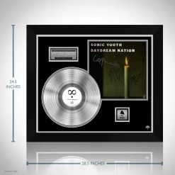 RARE-T Sonic Youth - Daydream Nation Platinum LP Limited Signature Edition Studio Licensed Custom Frame Limited Edition Frames