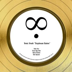 RARE-T Sonic Youth - Daydream Nation Gold LP Limited Signature Edition Studio Licensed Custom Frame Limited Edition Frames