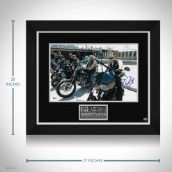 PPC Sons Of Anarchy - Beckett Certified Hand-Signed Mini Poster By Charlie Hunnam & Kim Coates Custom Frame
