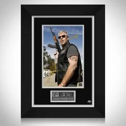 RARE-T Limited Edition Frames Sons Of Anarchy - Clay Photo Limited Signature Edition Studio Licensed Custom Frame