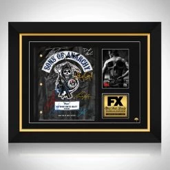 RARE-T Sons Of Anarchy Pilot Script Limited Signature Edition Studio Licensed Custom Frame Limited Edition Frames