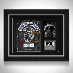 RARE-T Sons Of Anarchy Pilot Script Limited Signature Edition Studio Licensed Custom Frame Limited Edition Frames