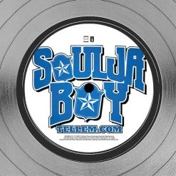 RARE-T Soulja Boy - Souljaboytellem.com Platinum LP Limited Signature Edition Studio Licensed Custom Frame