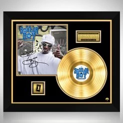RARE-T Soulja Boy - Souljaboytellem.com Gold LP Limited Signature Edition Studio Licensed Custom Frame
