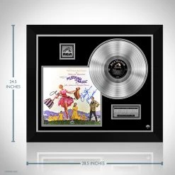 RARE-T The Sound Of Music - Original Soundtrack Platinum LP Limited Signature Edition Studio Licensed Custom Frame Limited Edition Frames