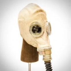 RARE-T Ancient Artifacts World War II Antique Gas Mask
