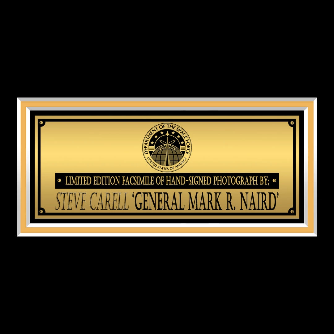 RARE-T Space Force - General Naird Photo Limited Signature Edition Studio Licensed Custom Frame Limited Edition Frames 5 RARE-T Space Force - General Naird Photo Limited Signature Edition Studio Licensed Custom Frame Limited Edition Frames