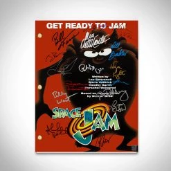 RARE-T Space Jam 1996 Transcript Limited Signature Edition Studio Licensed Custom Frame 14 RARE-T Space Jam 1996 Transcript Limited Signature Edition Studio Licensed Custom Frame