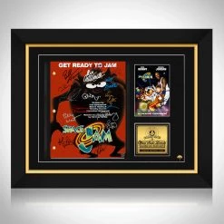 RARE-T Space Jam 1996 Transcript Limited Signature Edition Studio Licensed Custom Frame