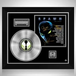 RARE-T Spawn - Soundtrack Platinum LP Limited Signature Edition Studio Licensed Custom Frame Limited Edition Frames