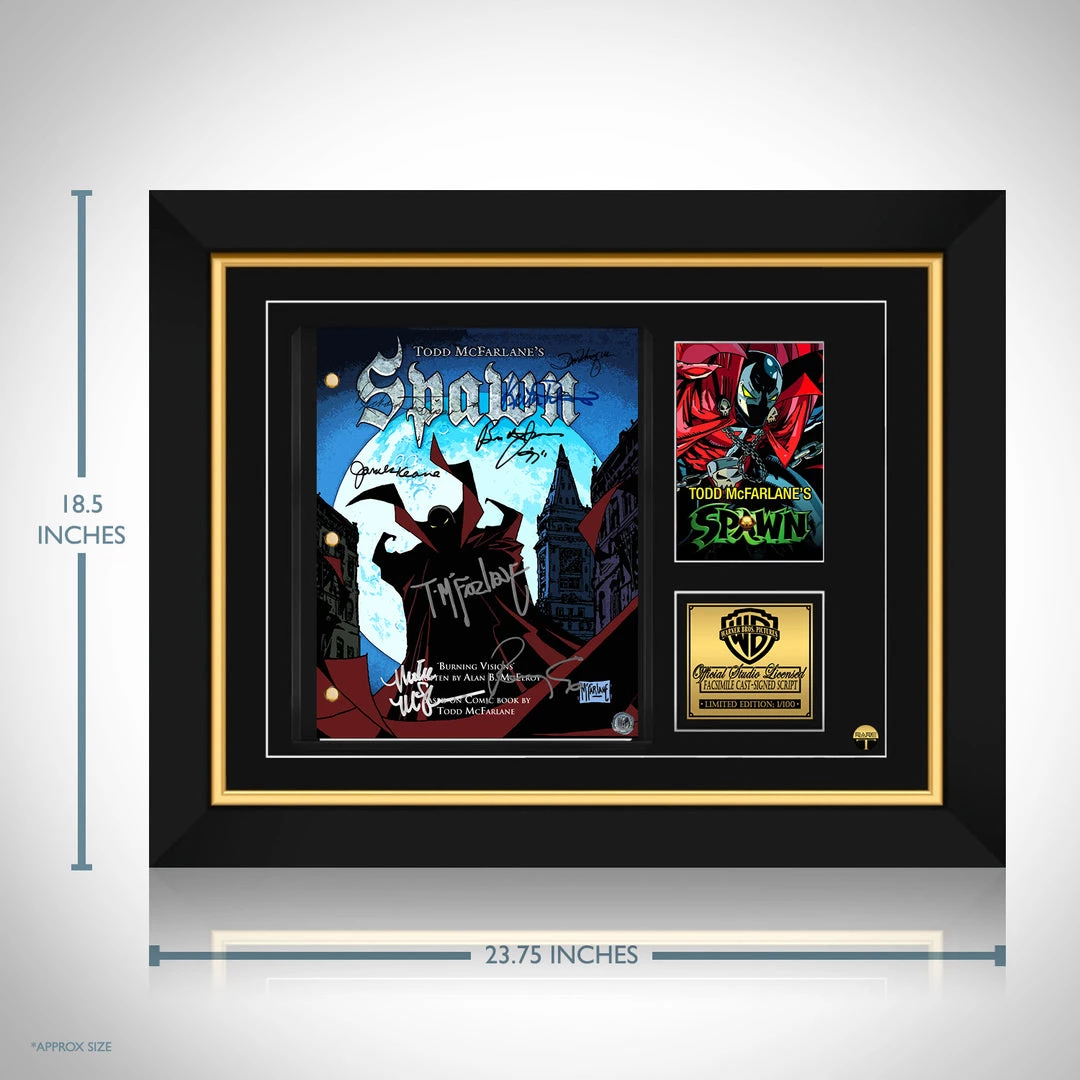 RARE-T Spawn Animated Series Transcript Limited Signature Edition Studio Licensed Custom Frame 3 RARE-T Spawn Animated Series Transcript Limited Signature Edition Studio Licensed Custom Frame