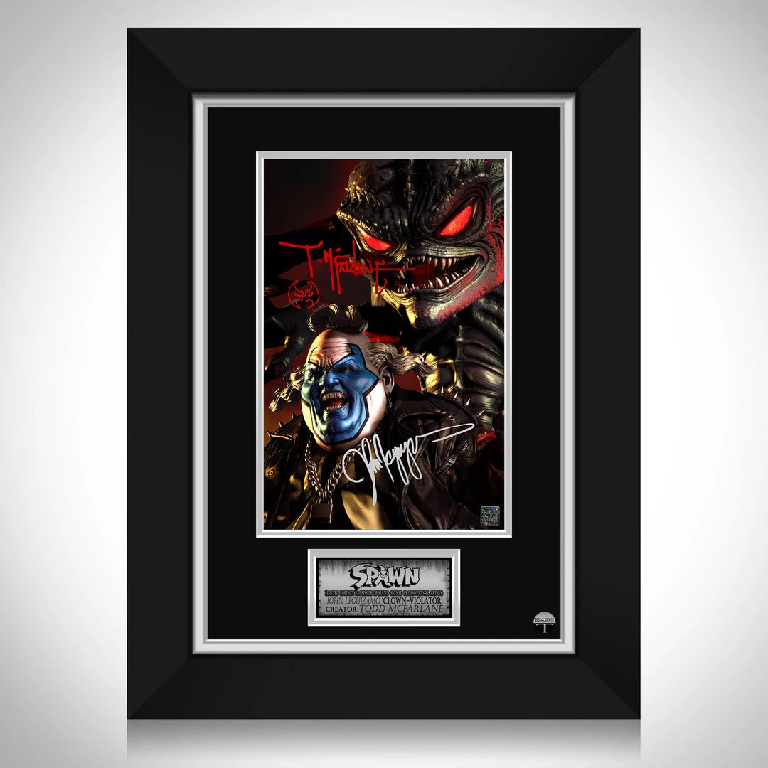 RARE-T Spawn - Clown & Violator Promotional Art Limited Signature Edition Licensed Custom Frame Limited Edition Frames 1 RARE-T Spawn - Clown & Violator Promotional Art Limited Signature Edition Licensed Custom Frame Limited Edition Frames