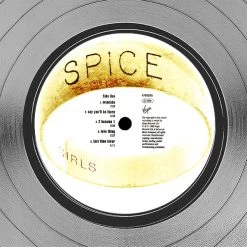 Rare-T Spice Girls Spice Platinum LP Limited Signature Edition Studio Licensed Custom Frame