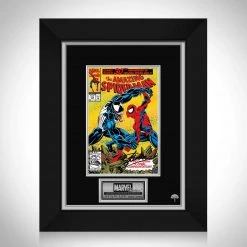 RARE-T Amazing Spider-Man #375 - Stan Lee Limited Signature Edition Licensed Comic Book Cover Art Custom Frame