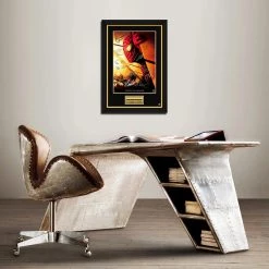 RARE-T Spider-Man (2002) Movie Mini Poster Limited Signature Edition Studio Licensed Custom Frame
