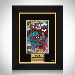 PPC Signed Memorabilia Spider-Man Unlimited Maximum Carnage JSA Certified 1993 #1 Marvel Comic Book Hand-Signed Custom Frame