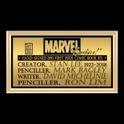 PPC Signed Memorabilia Spider-Man Unlimited Maximum Carnage JSA Certified 1993 #1 Marvel Comic Book Hand-Signed Custom Frame