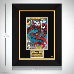PPC Signed Memorabilia Spider-Man Unlimited Maximum Carnage JSA Certified 1993 #1 Marvel Comic Book Hand-Signed Custom Frame