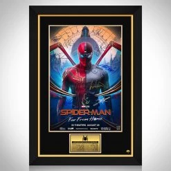 RARE-T Limited Edition Frames Spider-Man - Far From Home Mini Poster Limited Signature Edition Studio Licensed Custom Frame