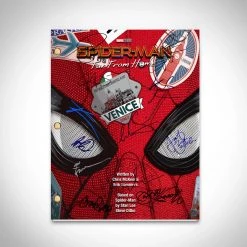 RARE-T Spider-Man Far From Home Transcript Limited Signature Edition Studio Licensed Custom Frame