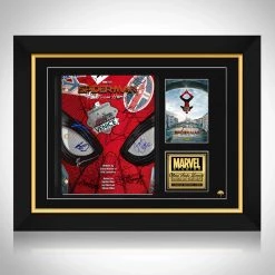 RARE-T Spider-Man Far From Home Transcript Limited Signature Edition Studio Licensed Custom Frame