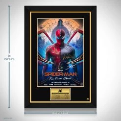 RARE-T Limited Edition Frames Spider-Man - Far From Home Mini Poster Limited Signature Edition Studio Licensed Custom Frame
