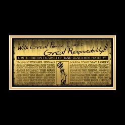 RARE-T Spider-Man No Way Home Movie Mini Poster Limited Signature Edition Studio Licensed Custom Frame