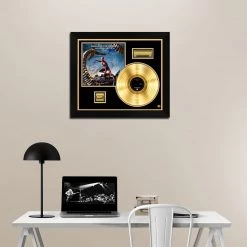 RARE-T Spider-Man No Way Home - Original Motion Picture Soundtrack Gold LP Limited Signature Edition Studio Licensed Custom Frame