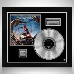 RARE-T NEW Spider-Man No Way Home - Original Motion Picture Soundtrack Platinum LP Limited Signature Edition Studio Licensed Custom Frame