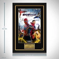 RARE-T Spider-Man No Way Home Movie Mini Poster Limited Signature Edition Studio Licensed Custom Frame