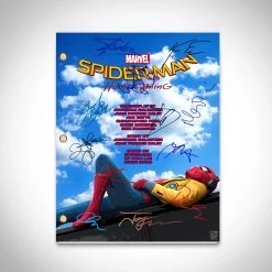 RARE-T Spider-Man Homecoming Transcript Limited Signature Edition Studio Licensed Custom Frame