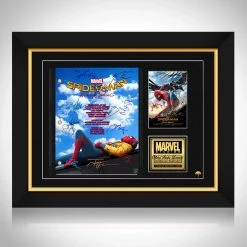 RARE-T Spider-Man Homecoming Transcript Limited Signature Edition Studio Licensed Custom Frame