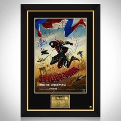 RARE-T Limited Edition Frames Spider-Man Into The Spider-Verse Mini Poster Limited Signature Edition Studio Licensed Custom Frame