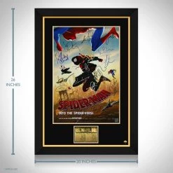 RARE-T Limited Edition Frames Spider-Man Into The Spider-Verse Mini Poster Limited Signature Edition Studio Licensed Custom Frame