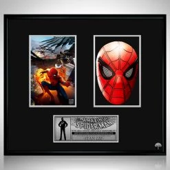 Rare-T Spider-Man Vs Vulture Mask Prop Limited Signature Edition Custom Frame