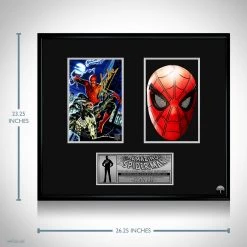Rare-T Spider-Man Vs Venom Mask Prop Limited Signature Edition Custom Frame