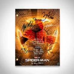 RARE-T Spider-Man No Way Home Transcript Limited Signature Edition Studio Licensed Custom Frame Limited Edition Frames