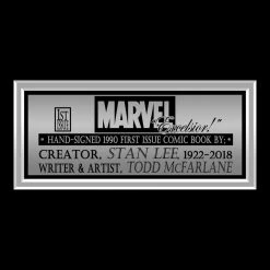 PPC Signed Memorabilia Spider-Man Torment JSA Certified 1990 #1 Marvel Comic Book Hand-Signed Custom Frame 18 PPC Signed Memorabilia Spider-Man Torment JSA Certified 1990 #1 Marvel Comic Book Hand-Signed Custom Frame