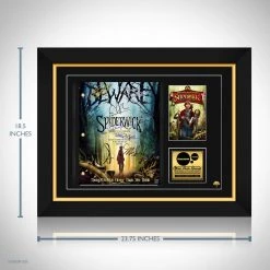 RARE-T Spiderwick Chronicles Transcript Limited Signature Edition Studio Licensed Custom Frame Limited Edition Frames