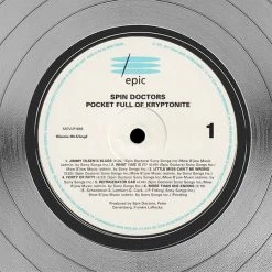 RARE-T Limited Edition Frames Spin Doctors - Pocket Full Of Kryptonite Platinum LP Limited Signature Edition Studio Licensed Custom Frame
