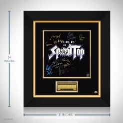 RARE-T Spinal Tap - Soundtrack LP Cover Limited Signature Edition Studio Licensed Custom Frame