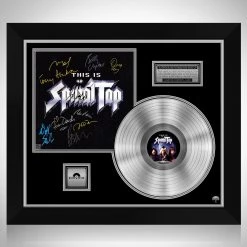 RARE-T Spinal Tap - Soundtrack Platinum LP Limited Signature Edition Studio Licensed Custom Frame Limited Edition Frames
