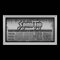 RARE-T Limited Edition Frames Spinal Tap Band Photo Limited Signature Edition Studio Licensed Custom Frame