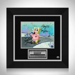 RARE-T Spongebob Squarepants & Patrick Photo Limited Signature Edition Studio Licensed Custom Frame
