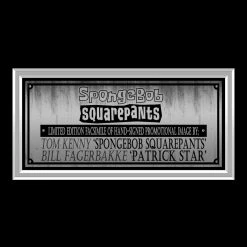 RARE-T Spongebob Squarepants & Patrick Photo Limited Signature Edition Studio Licensed Custom Frame