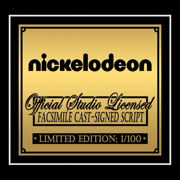 RARE-T SpongeBob Squarepants Transcript Limited Signature Edition Studio Licensed Custom Frame 8 RARE-T SpongeBob Squarepants Transcript Limited Signature Edition Studio Licensed Custom Frame