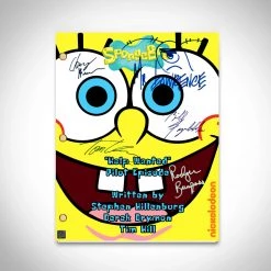 RARE-T SpongeBob Squarepants Transcript Limited Signature Edition Studio Licensed Custom Frame 14 RARE-T SpongeBob Squarepants Transcript Limited Signature Edition Studio Licensed Custom Frame