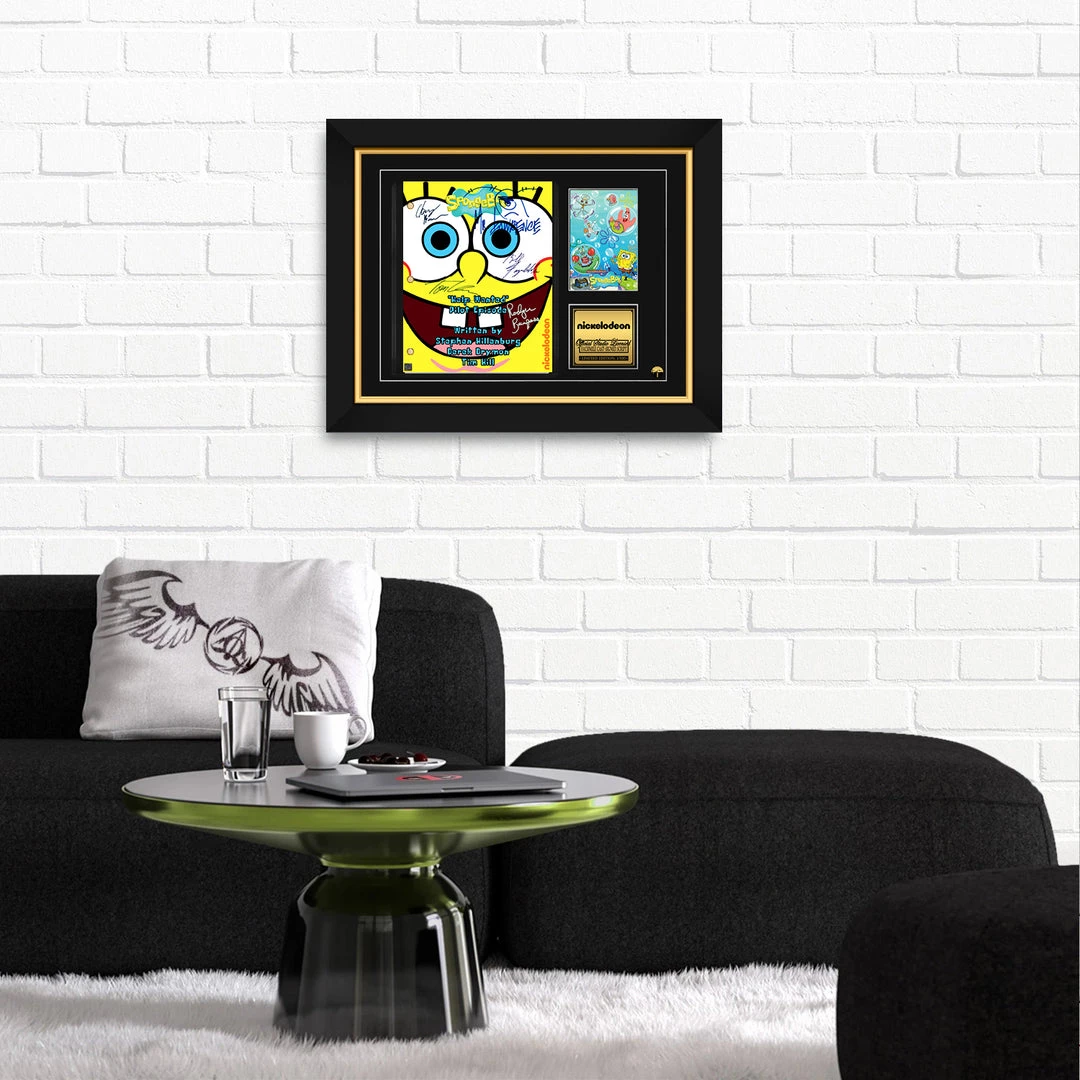 RARE-T SpongeBob Squarepants Transcript Limited Signature Edition Studio Licensed Custom Frame 3 RARE-T SpongeBob Squarepants Transcript Limited Signature Edition Studio Licensed Custom Frame