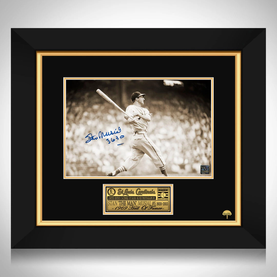 RARE-T St. Louis Cardinals - Stan Musial Photo Limited Signature Edition Studio Licensed Custom Frame 1 RARE-T St. Louis Cardinals - Stan Musial Photo Limited Signature Edition Studio Licensed Custom Frame